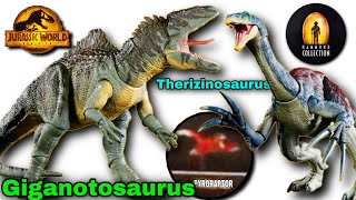 HAMMOND COLLECTION GIGANOTOSAURUS PYRORAPTOR THERIZINOSAURUS amp MORE  Jurassic World Dominion [upl. by Polash621]