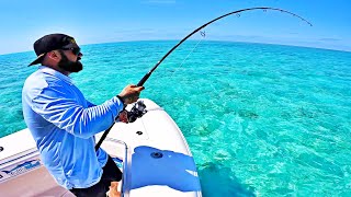 Zenaq Sinpaa 83 Hiramasa bending on Giant Trevally [upl. by Frasco]