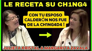 ARR4STR4N a Esposa de Calderón Margarita Zavala Julieta Kristal la Hace LL0R4R [upl. by Sieracki]