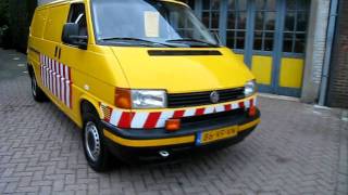 begeleidingsvoertuig VW transporter te koop bij van Burik bedrijfswagens [upl. by Aileduab975]