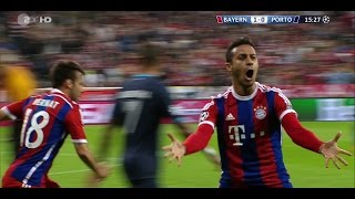 Thiago Alcantara vs Porto 21042015 Home HD [upl. by Parke]