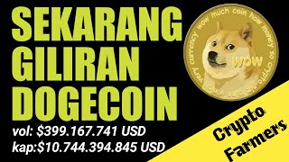 ANALISA DOGECOIN GO   SEKARANG GILIRAN DOGECOIN  KONSISTENSI DI PRINGKAT 10 BESAR [upl. by Stanwinn753]