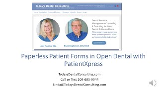 Paperless Forms in Open Dental Using PatientXpress [upl. by Eltsirc]