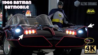 Batman Batmobile 1966 One Sixth Scale Vehicle Review Unboxing Jazzinc Dioramas 4K Blast Edt Danoby2 [upl. by Silbahc]