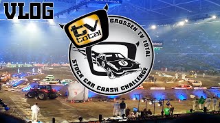 TV Total Stock Car Crash Challenge 2014 Vlog  Tobi on Tour [upl. by Notsirb153]