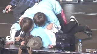 【161215】BTS  Bangtan Pile 💜  Osaka FanMeeting ☆ 방탄소년단 [upl. by Notnad]