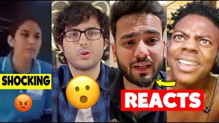 Indians Very Angry on this African Guy 😡 IShowSpeed Reaction on Elvish Yadav…CarryMinati Lucky [upl. by Sion568]