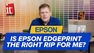 Is EPSON Edgeprint the Right Software RIP for Me [upl. by Lihcox]