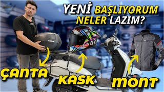 YENİ MOTORA BAŞLAYANLARA NELER LAZIM  HEM MOTORA HEM KENDİME [upl. by Jt]