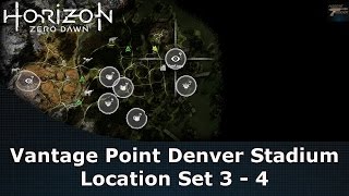 Horizon Zero Dawn Vantage Point Denver Stadium Location Set 3  4 [upl. by Gnoh567]