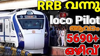 RRB ALP Vacancy 2024🔥Railway new vacancy 2024 malayalam 😍 RRB Assistant Loco Pilot Recruitment 2024 [upl. by Adnav]