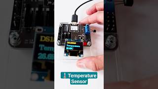 DS18B20 1Wire Temperature Sensor on ANAVI Gardening Controller with XIAO ESP32C3 MCU shorts [upl. by Redliw]