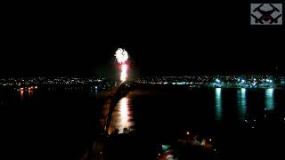 Chinese new year fireworks in Suriname 25012020 [upl. by Modesta]