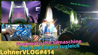 LohnerVLOG414 Fast letzte Aussaat mit Lemken Solitar I Fendt Cargo anbauen I Dammann Pflanzenschutz [upl. by Eanehs649]