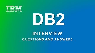 DB2 Interview Questions and Answers  IBM  RDBMS  Database Interview [upl. by Fe]