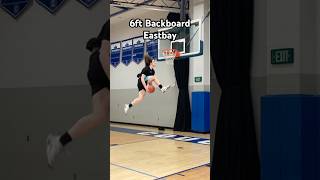 Off the BACKBOARD Eastbay at 6ft dunk [upl. by Ttenaej978]