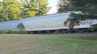 608 with 4069 thru Eagleville 091624 0733 [upl. by Aurea]