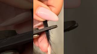 Master the art of custom mini tip keratin bonds for a salonperfect finish hairtok [upl. by Eitsirc]