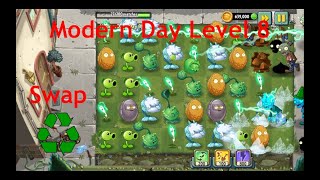 Plants VS Zombies 2 Modern Day Level 8 [upl. by Ahseuqal]