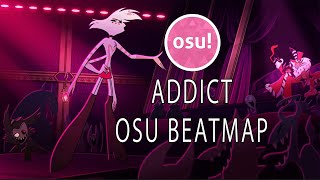 Hazbin Hotels  Addict Osu Beatmap Showcase [upl. by Nwahsaj]