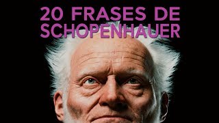 20 Frases de Schopenhauer  Una filosofía tan compleja como hermosa [upl. by Nitreb]