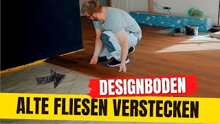 Byebye Fliesen Designboden schwimmend verlegen [upl. by Fabrin]