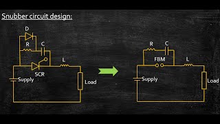 Snubber circuit design  Power Electronics  Lecture 21 [upl. by Vernice446]