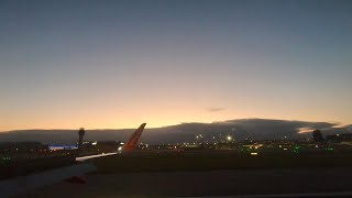 Easy Jet a320 Landing At Manchester Airport [upl. by Enaasiali]