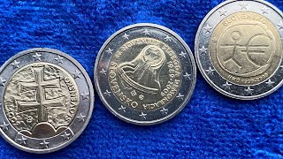 2 euro 2009 Slovakia plus defect [upl. by Hutchings]