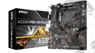 MSI A320M PROVH PLUS motherboard [upl. by Elay]