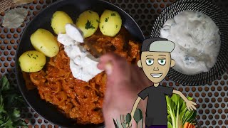 Szegediner Gulasch endlich vegan wärmt es allen den Bauch [upl. by Cher]