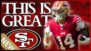 San Francisco 49ers Just Got Fantastic News [upl. by Yecrad]