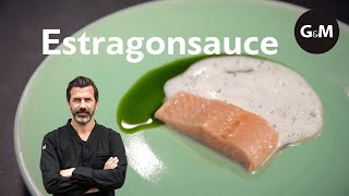 Zu sanft gegarten Fischen wie Saibling passt eine leichte Estragonsauce  GaultMillau Schweiz [upl. by Culliton]