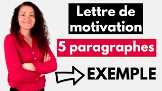 Comment écrire une lettre de motivation [upl. by Ruben194]