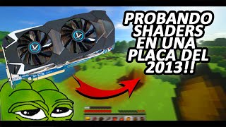 Probando Shaders en Minecraft 1201 Con una R9 280X [upl. by Westfahl]