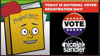 Fun Civics for Adults on Natl Voter Registration Day on the Nicole Sandler Show 91724 [upl. by Nagard]