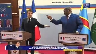 URGENT🔥🔴FATSHI VIENT DHUMILIER MACRON  VOUS DEVEZ NOUS CONSIDÉRER COMME PARTENAIRE ET VOS ENFANTS [upl. by Miksen]