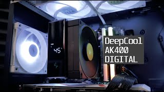 Deepcool AK400 Digital PC Build [upl. by Ehtylb]