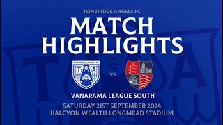 Highlights  Tonbridge Angels v Hampton and Richmond [upl. by Mosora883]