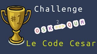 Chiffrement de César en Python et Java Challenge [upl. by Fayre97]