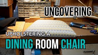 How to Uncover a Dining Chair Seat  StepbyStep Guide [upl. by Rhody131]