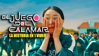 El Juego del Calamar Squid Game  RESUMEN EN 20 MINUTOS [upl. by Ecienahs]