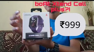 boAt Xtend Call plus smartwatch unboxing video smartwatch Xtcallplus unboxing boat btcalling [upl. by Cordell]