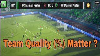 Does Team Quality  matter in Top Eleven 2024 [upl. by Dnalon]