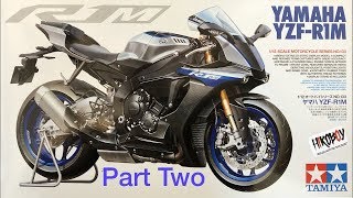 Tamiyas 112 Yamaha YZFR1M  Part Two [upl. by Wanfried]