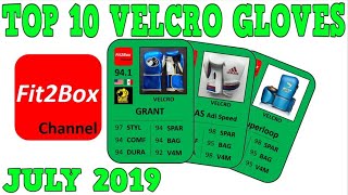 FIT2BOX VELCRO TOP 10 JULY 2019 [upl. by Eniawd386]