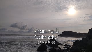 Vitamina D  Caloncho Karaoke Isael Vega [upl. by Aerdnaz404]