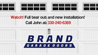 Safeway Model 56 Garage Door Installation by Brand Garage Doors  330 2406369  Call now [upl. by Eenahpets358]