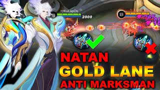 NATAN The Anti Marksman  Natan Tutorial amp Best Build 2022  MLBB [upl. by Whallon461]