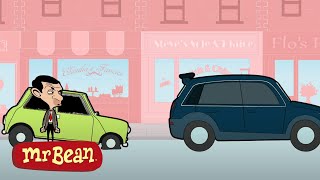 Tyre Envy🚗  Mr Bean Animated Season 3  Funny Clips  Mr Bean Cartoons [upl. by Howe]